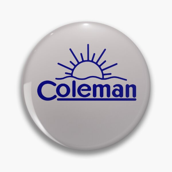 Item preview, Coleman sunshine outdoors camping logo blue  designed and sold by Kludoman.