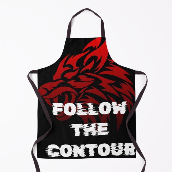 Item preview, Wild Territory - Follow The Contour Wolf Graphic designed and sold by Mini Pixel Perfect Co..