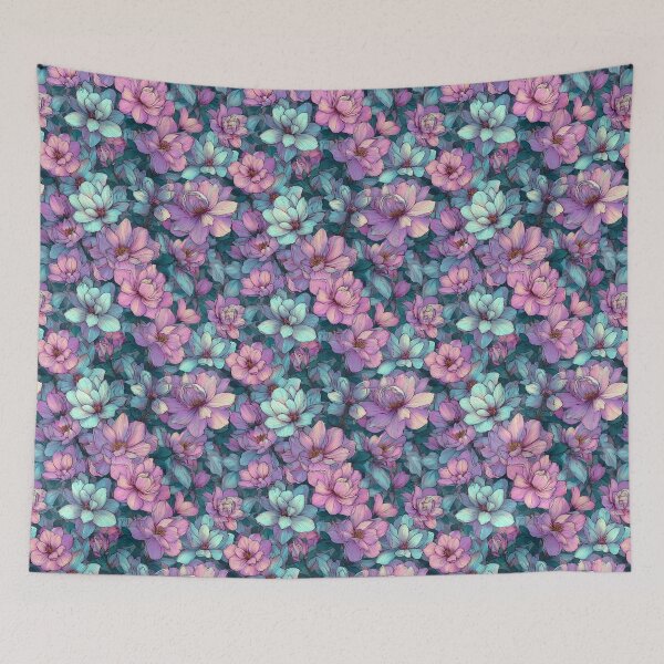 Item preview, Artistic Gardenias Print  - Birth Flower Pattern  - Christmas Gifts For Boyfriend designed and sold by RoyalStarsPatts.