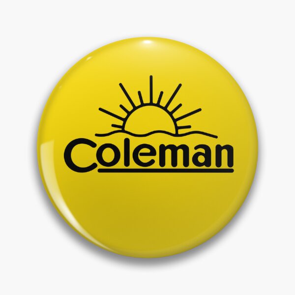 Item preview, Coleman sunshine outdoors camping logo black designed and sold by Kludoman.