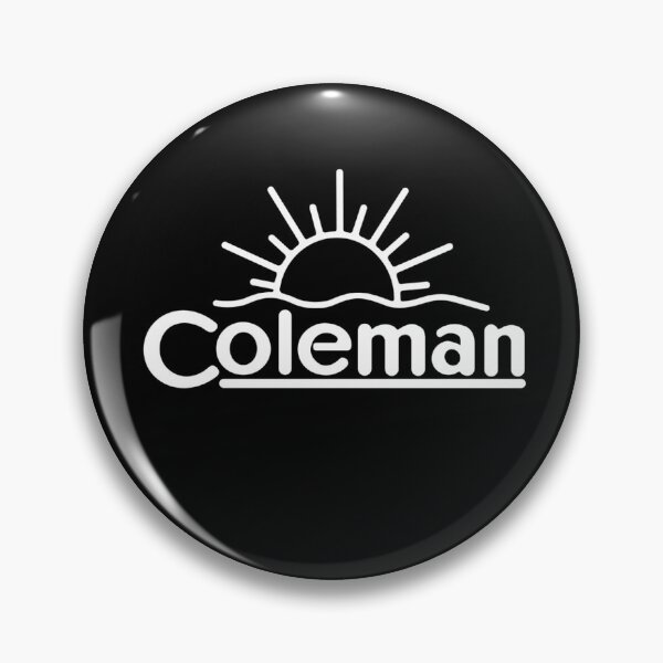 Item preview, Coleman sunshine outdoors camping logo white designed and sold by Kludoman.