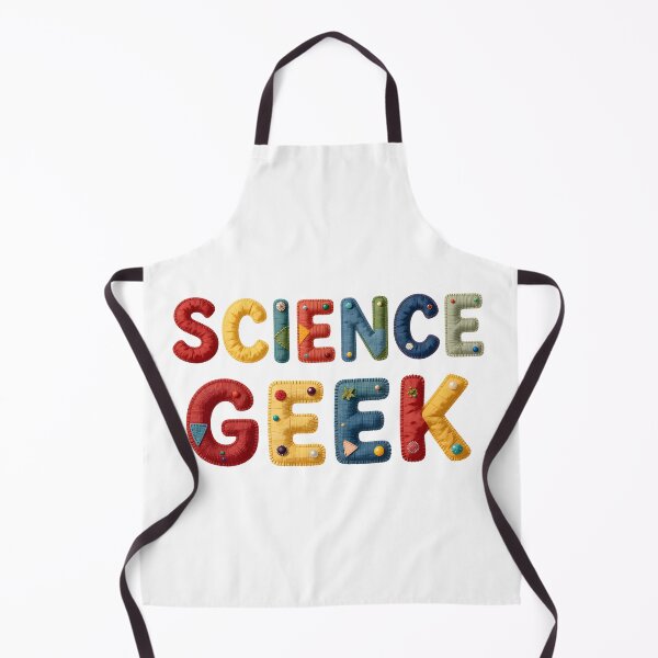 Item preview, SCIENCE GEEK - IN COLORFUL FAUX LETTERING designed and sold by AlexOBrienArt.
