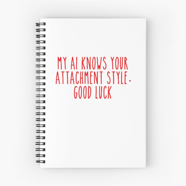 Item preview, Attachment Style AI Nerd - Psychology Relationship Joke designed and sold by Mdozet.