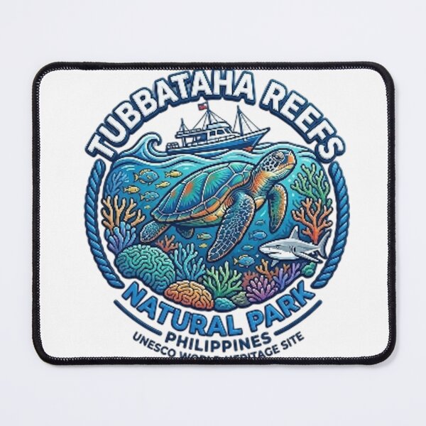 Item preview, TUBBATAHA REEFS NATURAL PARK designed and sold by likbatonboot.