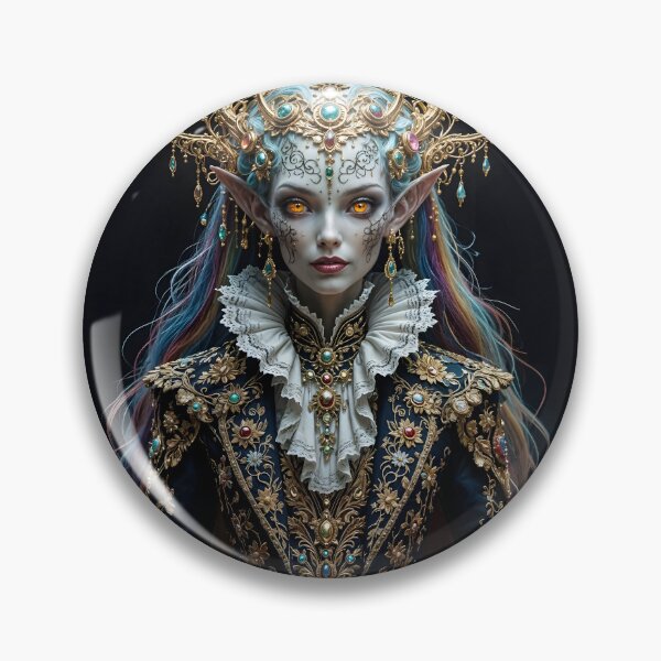 Item preview, The Duchess of Twilight Court in golden splendor designed and sold by KunstGeist.