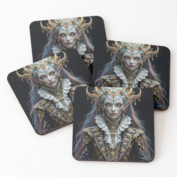 Item preview, The Duchess of Twilight Court in golden splendor designed and sold by KunstGeist.