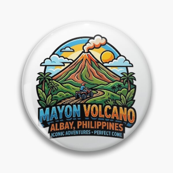 Item preview, MAYON VOLCANO, PERFECT CONE, ALBAY designed and sold by likbatonboot.
