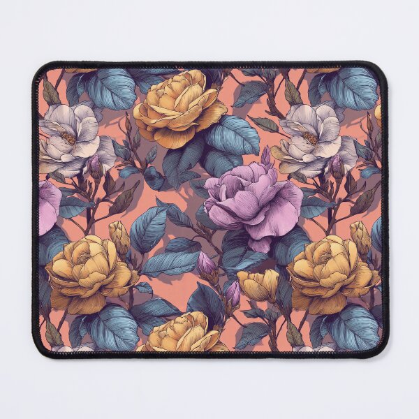 Item preview, Chic Gardenias Texture - Flower Bouquet Pattern - Christmas Gifts For Men designed and sold by RoyalStarsPatts.