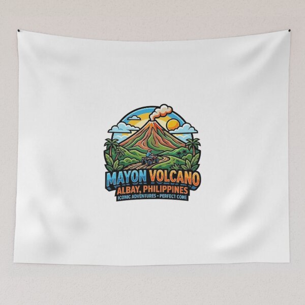 Item preview, MAYON VOLCANO, PERFECT CONE, ALBAY designed and sold by likbatonboot.