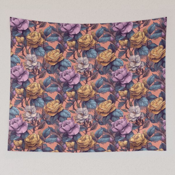 Item preview, Chic Gardenias Texture  - Flower Bouquet Pattern  - Christmas Gifts For Men designed and sold by RoyalStarsPatts.