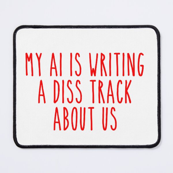 Item preview, AI Diss Track Relationship - Viral Petty Breakup Humor designed and sold by Mdozet.