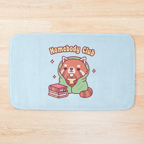 Item preview, Cute Red Panda Homebody Club designed and sold by rustydoodle.