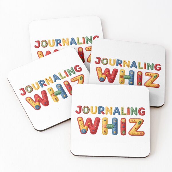 Item preview, JOURNALING WHIZ - IN COLORFUL FAUX LETTERING designed and sold by AlexOBrienArt.