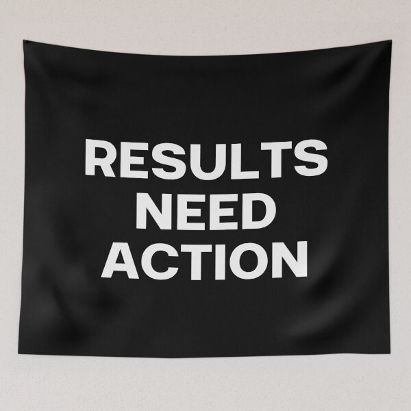 Item preview, results need action stronge quotes designed and sold by SWETA HALDER.