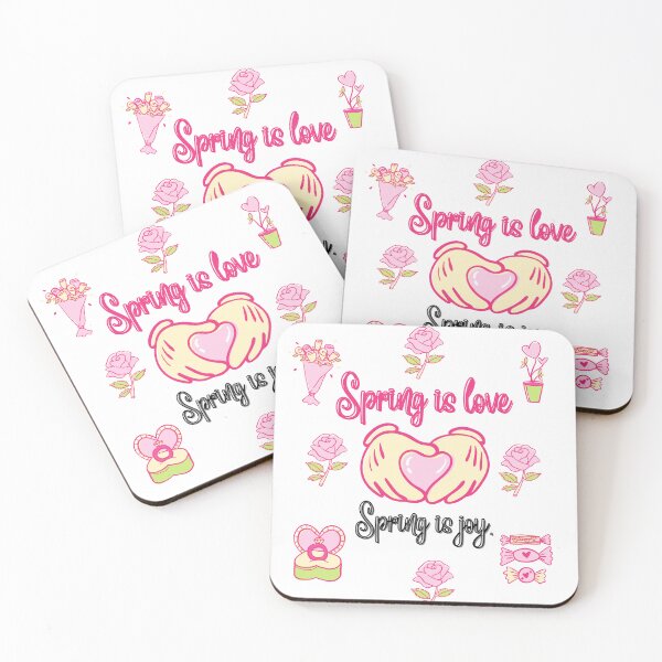 Item preview, Spring is Love & Joy Notebook | Cute Floral Self Care Journal | Aesthetic Heart Hands Design | Gift for Her designed and sold by PromptCoreNexus.