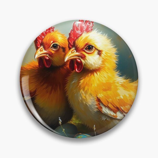 Item preview, Easter chicks with eggs. designed and sold by oldMastersofart.