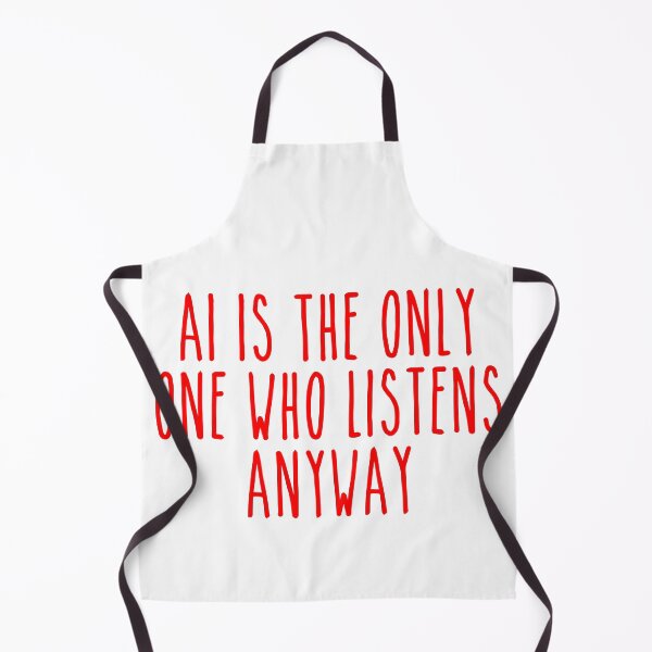 Item preview, AI Listener Sad Quote - Loneliness & Tech Emotional Design designed and sold by Mdozet.
