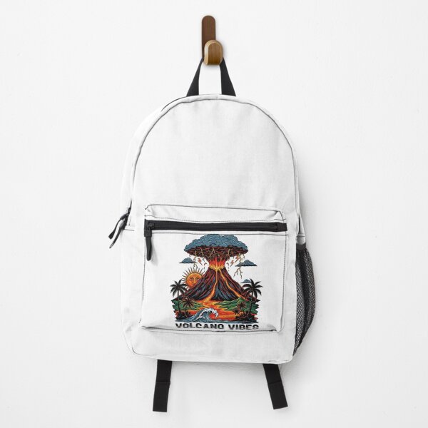 Item preview, Volcano Vibes Retro Tropical Island designed and sold by Amir Faysal.