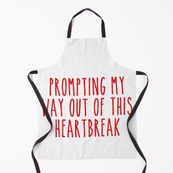 Item preview, Heartbreak AI Prompt - Moving On Tech Motivation designed and sold by Mdozet.
