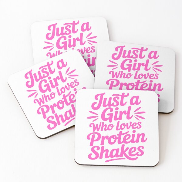 Item preview, Just A Girl Who Loves Protein Shakes – Funny Fitness Gym Gift designed and sold by PMCreative.