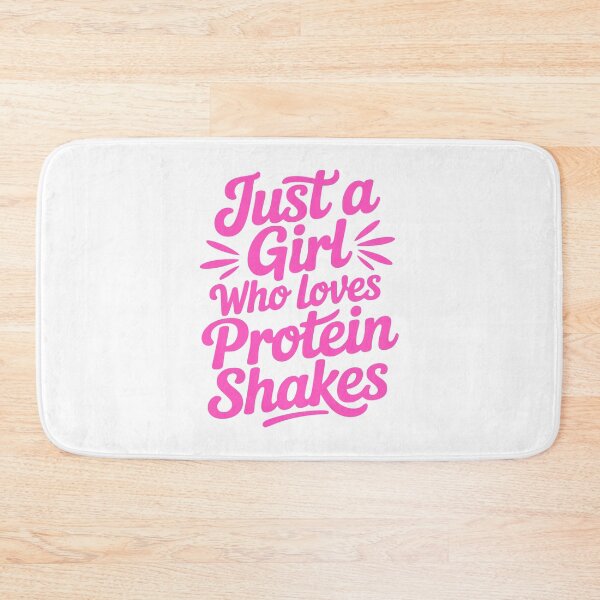 Item preview, Just A Girl Who Loves Protein Shakes – Funny Fitness Gym Gift designed and sold by PMCreative.