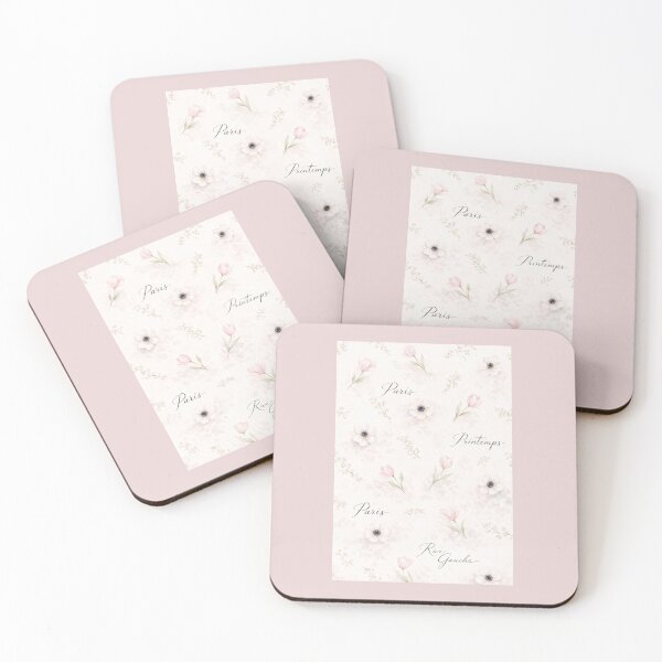 Item preview, Paris Spring Botanical Pattern – Elegant French Floral Aesthetic designed and sold by Novel Works Studio.