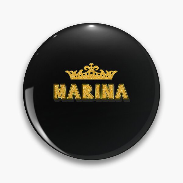 Artikelvorschau, Marina Personalisiertes lustiges Kronen-Design mit individuellem Namen entworfen und verkauft von Watsonarts.
