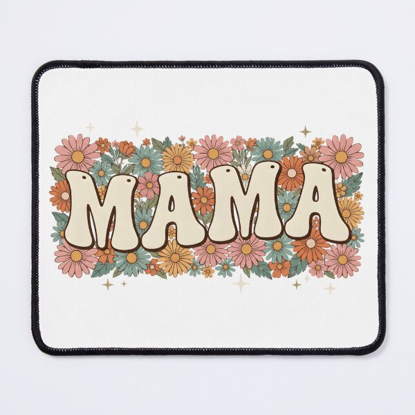 Item preview, Retro Groovy Mama Floral Daisies designed and sold by DizzyShirts1.