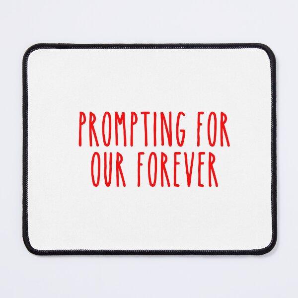 Item preview, Forever AI Prompt - Minimalist Romantic Tech designed and sold by Mdozet.