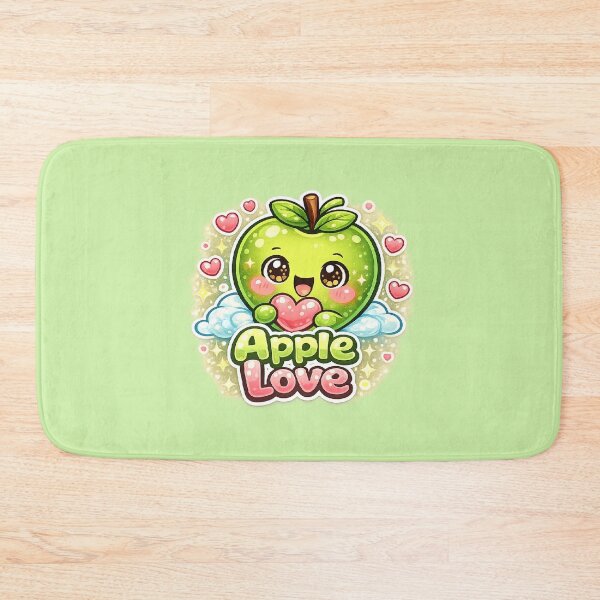 Item preview, Apple Love – Cute Kawaii Apple in Love | Cute Kawaii Apple in Love designed and sold by apanoracar.