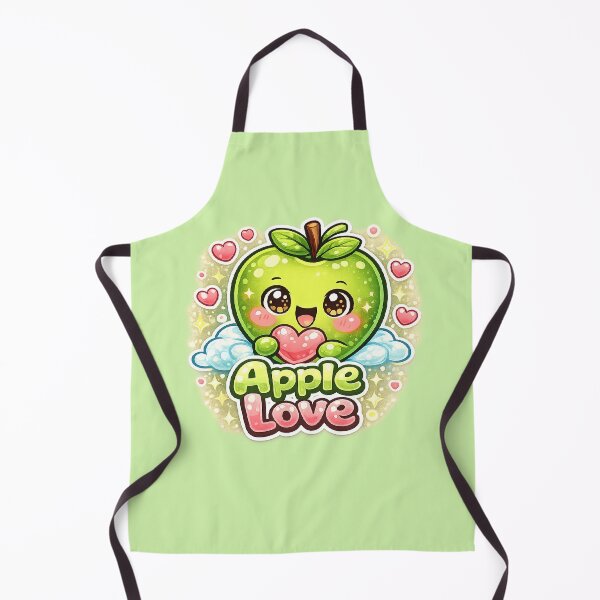 Item preview, Apple Love – Cute Kawaii Apple in Love | Cute Kawaii Apple in Love designed and sold by apanoracar.