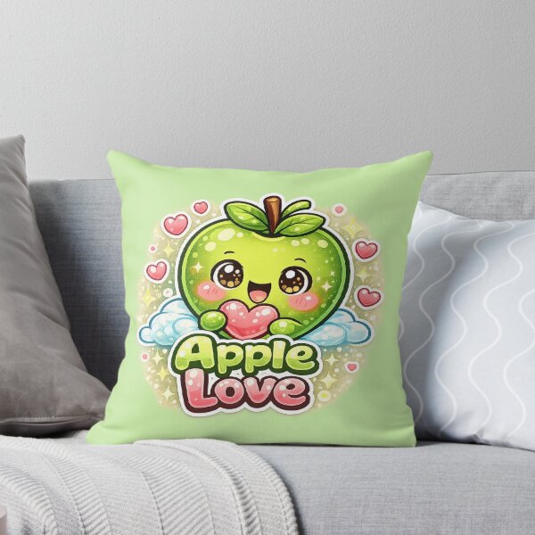 Item preview, Apple Love – Cute Kawaii Apple in Love | Cute Kawaii Apple in Love designed and sold by apanoracar.