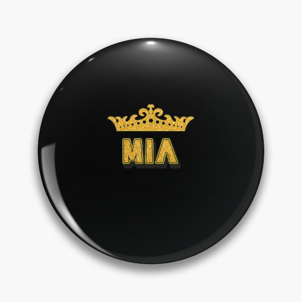 Item preview, Mia Personalized Funny Custom Name Crown Design designed and sold by Watsonarts.