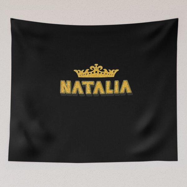 Item preview, Natalia Personalized Funny Custom Name Crown Design designed and sold by Watsonarts.