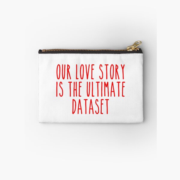Item preview, Love Story Dataset - Geeky Romantic Typography designed and sold by Mdozet.