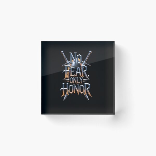 Item preview, No Fear only Honor designed and sold by Dilwish5.
