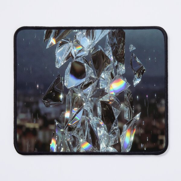 Item preview, Retro-Future Prism Shard Rain designed and sold by TommySpark.