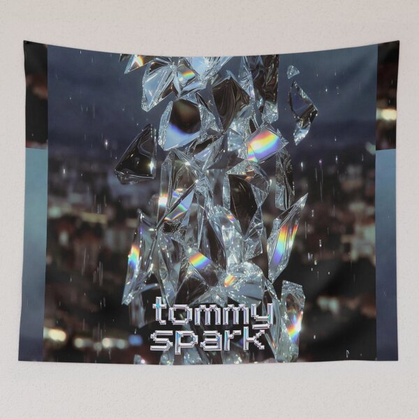 Item preview, Retro-Future Prism Shard Rain designed and sold by TommySpark.