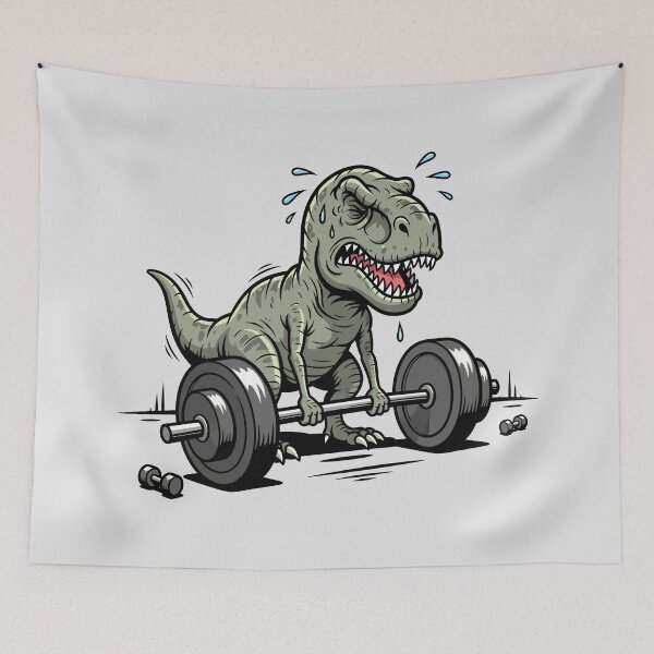 Item preview, T-Rex Deadlift designed and sold by Amir Faysal.