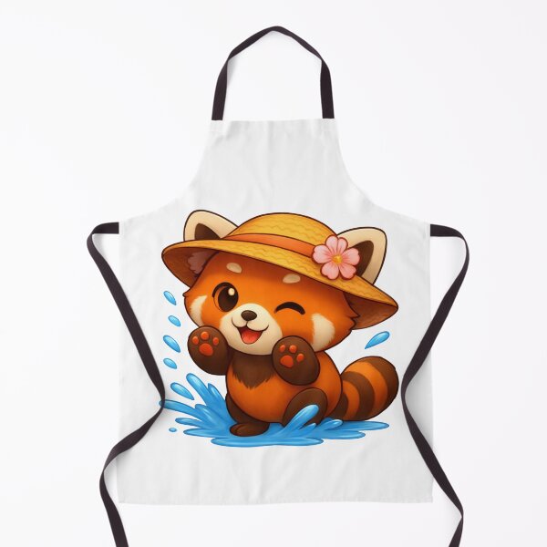 Item preview, Red panda summer designed and sold by Aerysia4980.