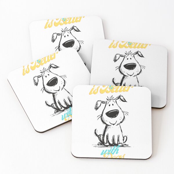 Item preview, Funny Dog Lover Shirt – Life is Better with Dogs – Cute Dog Owner Gift, Dog Mom Shirt, Dog Dad Shirt designed and sold by Azerod.