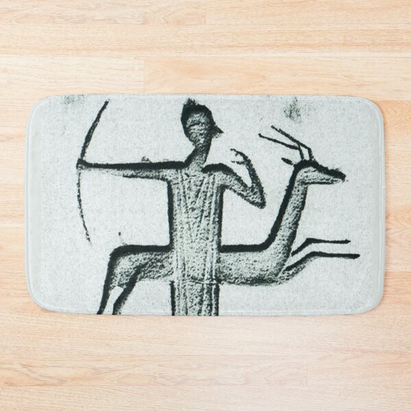 Item preview, Caveman HUNTER Painting | Ancient Humans Hunting (Neanderthal, Homo Sapien) designed and sold by Based History.