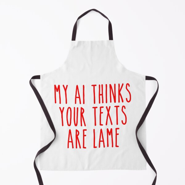 Item preview, Lame Texts AI Critique - Funny Sarcastic Dating Art designed and sold by Mdozet.