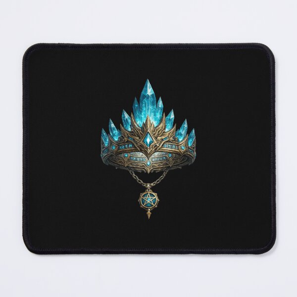 Item preview, Arcane Blue Crystal Royal Crown designed and sold by MargueriteMami.