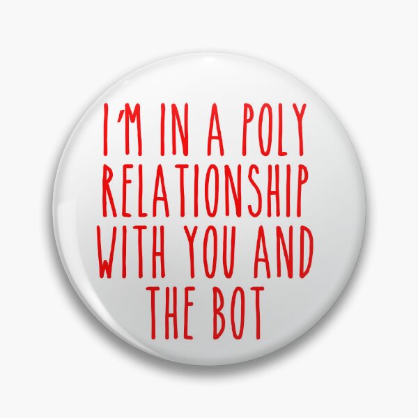 Item preview, Poly Relationship Tech Joke - Modern Dating Satire designed and sold by Mdozet.