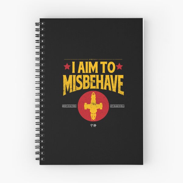 Item preview, I AIM TO MISBEHAVE designed and sold by oran9e.