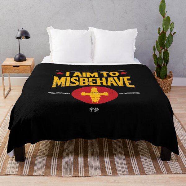 Item preview, I AIM TO MISBEHAVE designed and sold by oran9e.