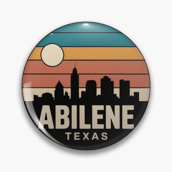 Item preview, Abilene Texas: City Skyline Illustration designed and sold by CircinusStore.