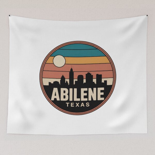 Item preview, Abilene Texas: City Skyline Illustration designed and sold by CircinusStore.