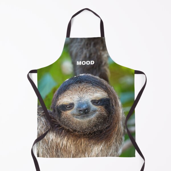 Item preview, Mood Sloth – Funny Lazy Animal Meme Aesthetic designed and sold by WildFrameNature.
